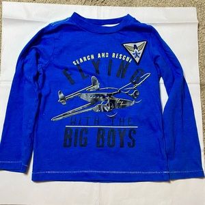 Boys long sleeved shirt.